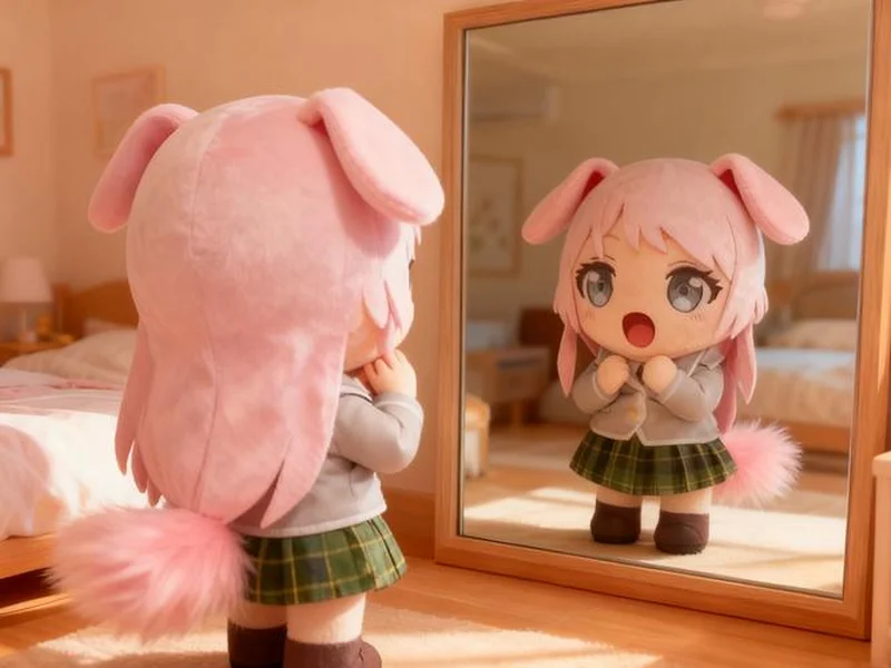 从“粉色小狗”变成粉毛美少女，一共要几步？